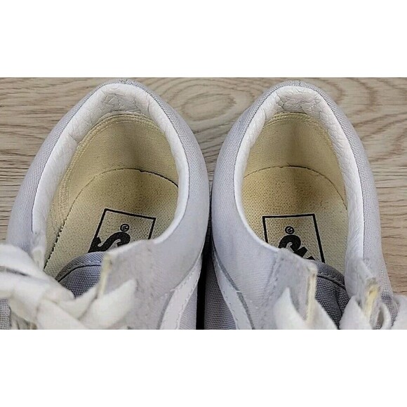 Vans Old Skool Gray Suede & Canvas Low Top Skate Shoes M 4/W 5.5 751505 - Picture 12 of 13